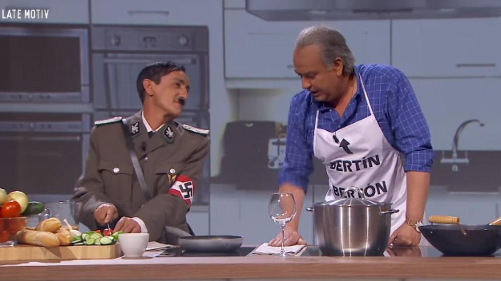Buenafuente consigue que Bertín Osborne entreviste a Adolf Hitler