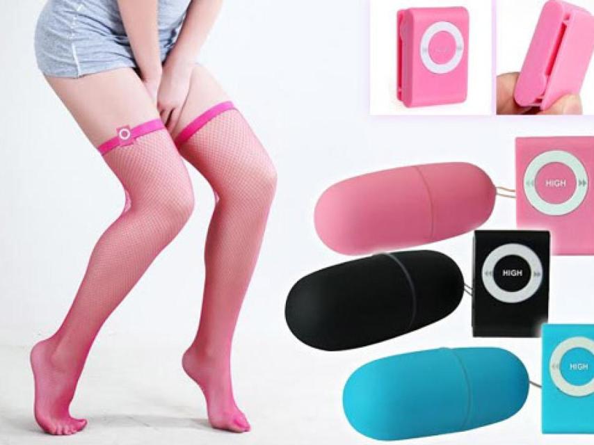 Vibrador femenino con mando a distancia