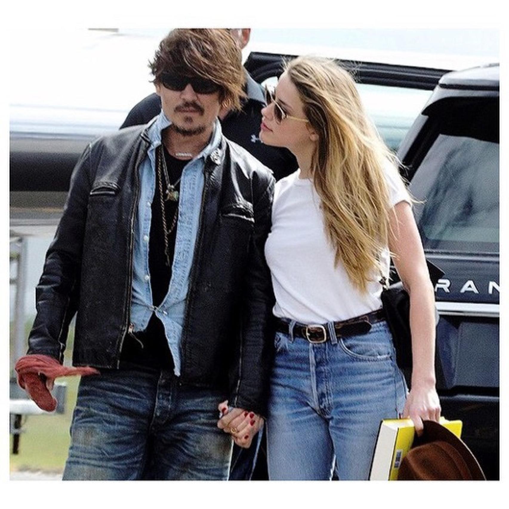 Johnny Depp y Ambeard Heard
