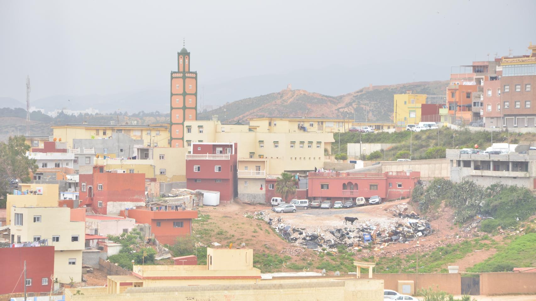 Imagen de la barriada ceutí de El Príncipe.