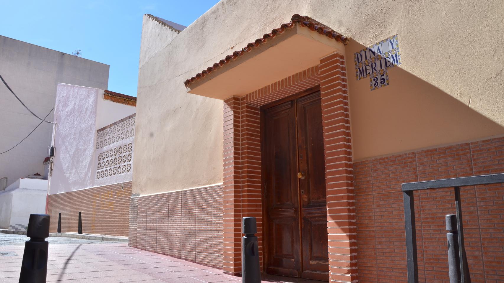 La casa de la madre de Chino, donde el asesino recibió a balazos a la Policía Nacional