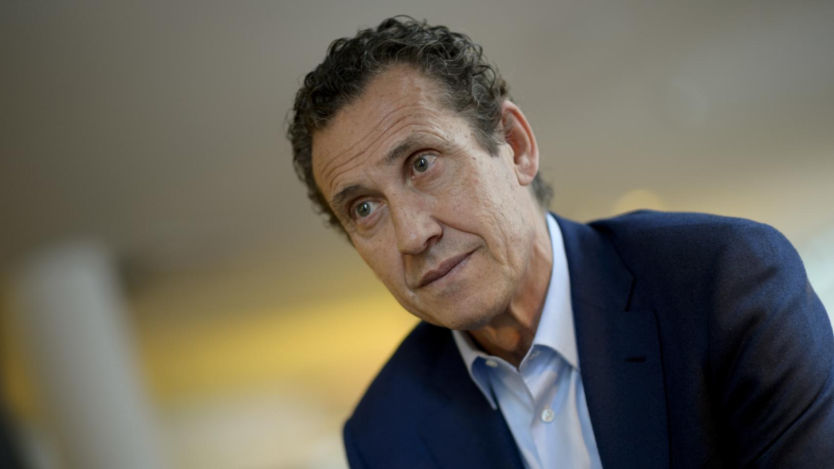 Valdano posa para EL ESPAÑOL.