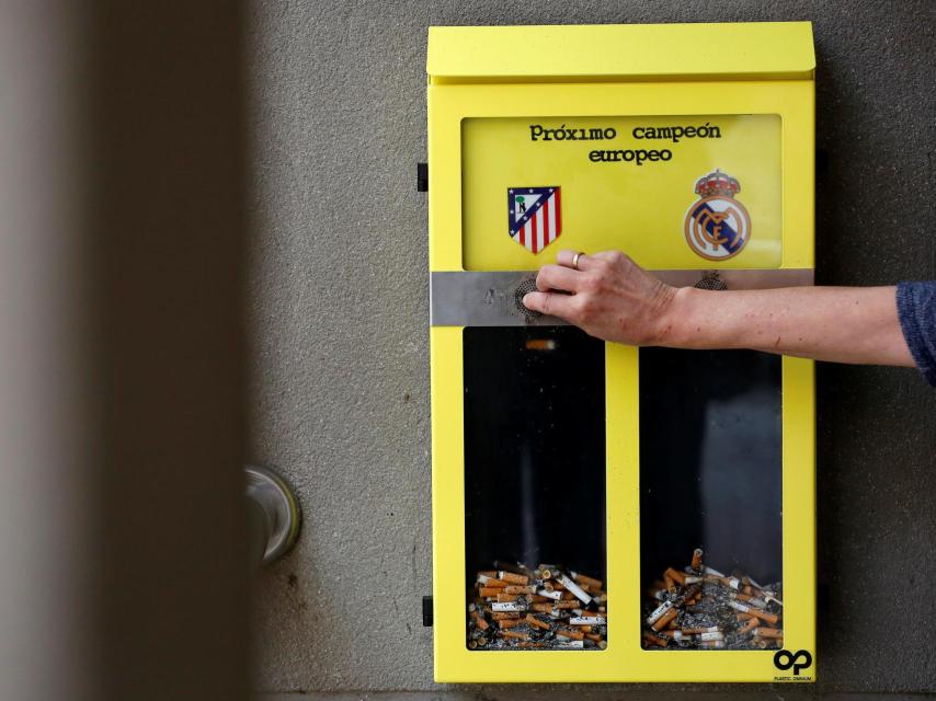 El colillómetro de Carmena.