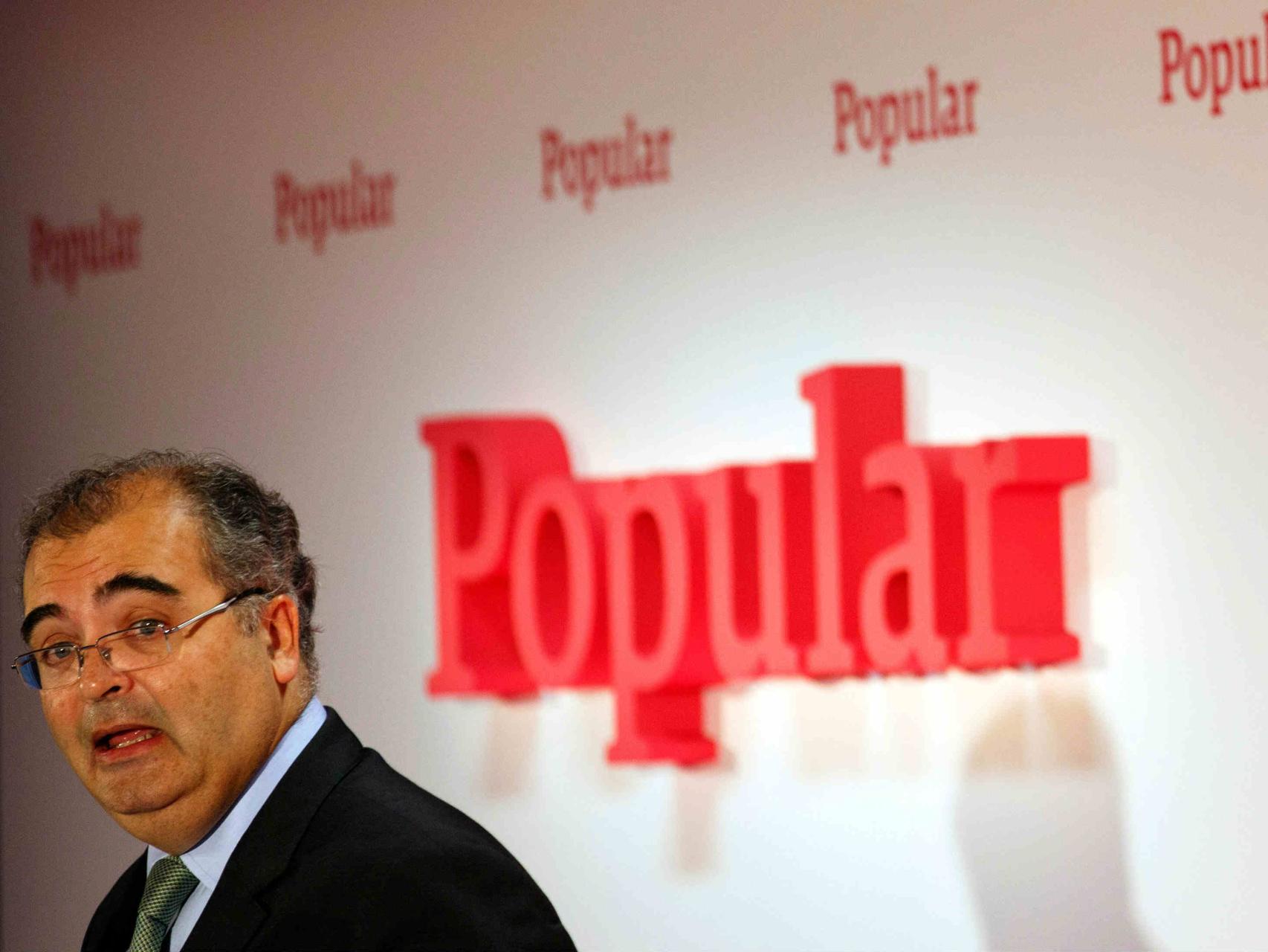 Ángel Ron, presidente del Banco Popular