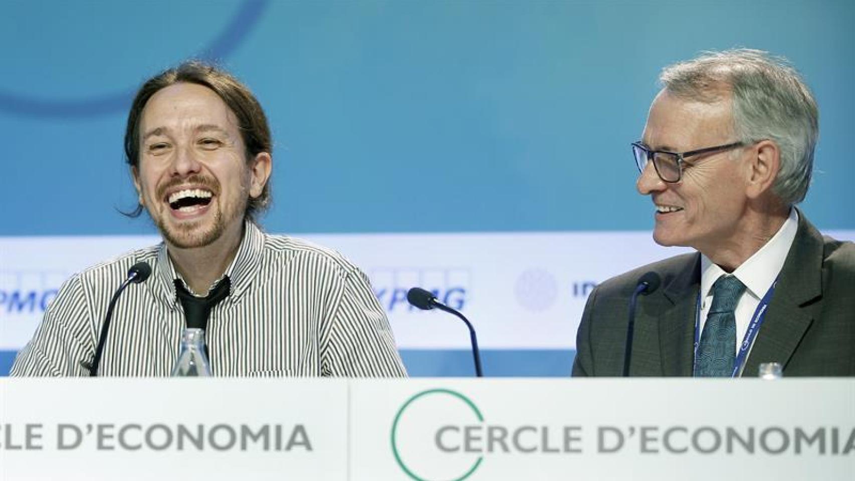 Iglesias se viste de socialdemócrata para seducir a los empresarios