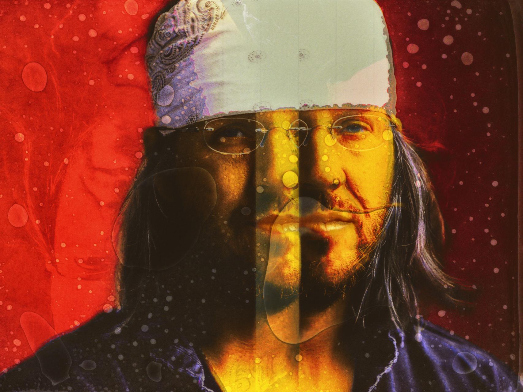 Ilustración de David Foster Wallace.