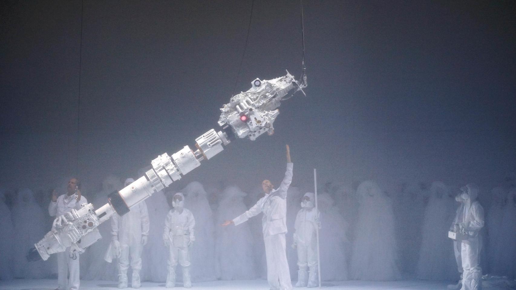 Moisés y Aarón en el Teatro Real