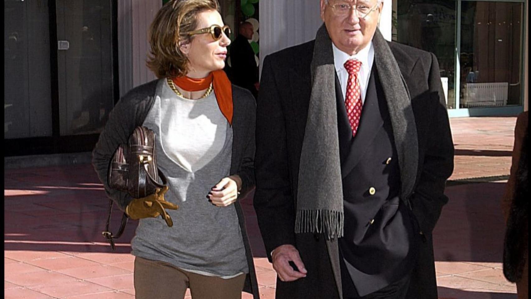 Manuel de la Concha e Isabel Falabella, por la que éste dejó a su esposa, Paloma Altolaguirre.