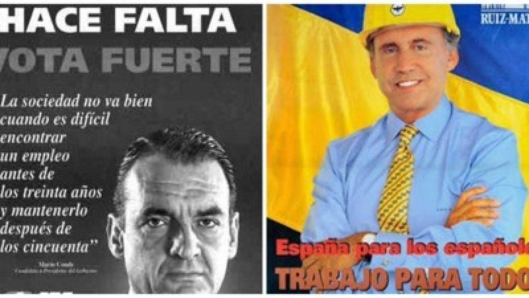 Ruiz Mateos también probó suerte en la política