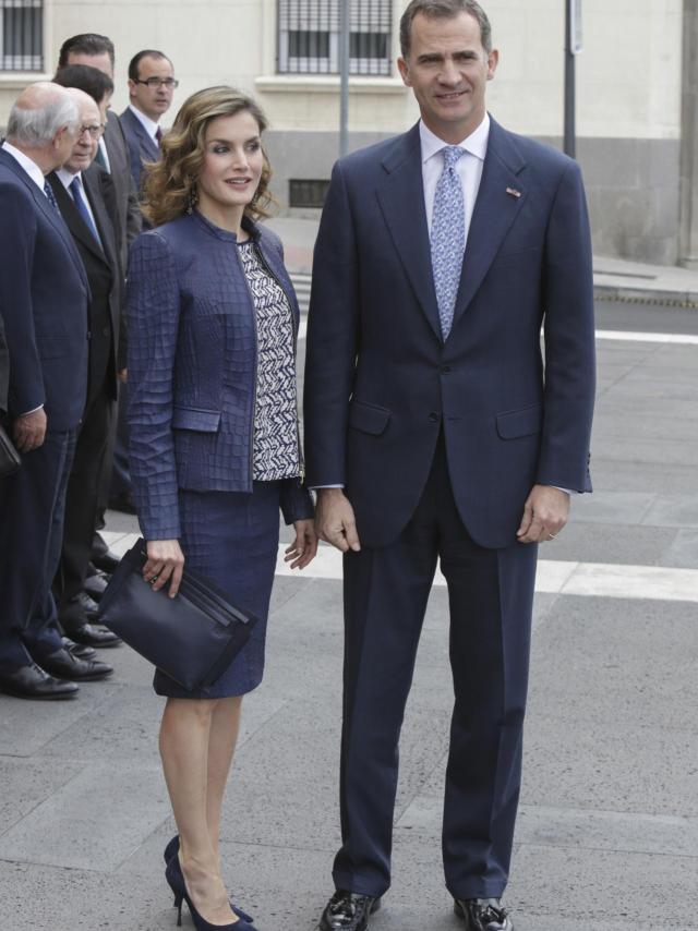 Los reyes Felipe VI y Letizia Ortiz