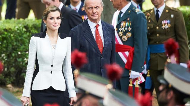 La reina Letizia en el Día de las Fuerzas Armadas