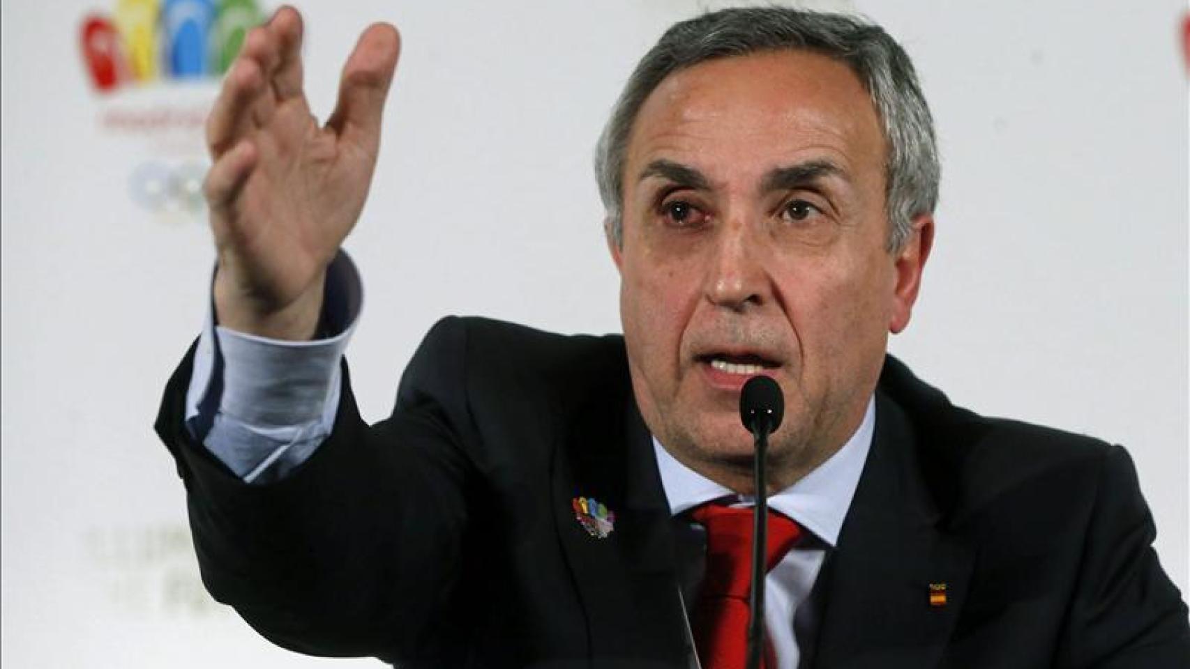 Alejandro Blanco, en rueda de prensa.