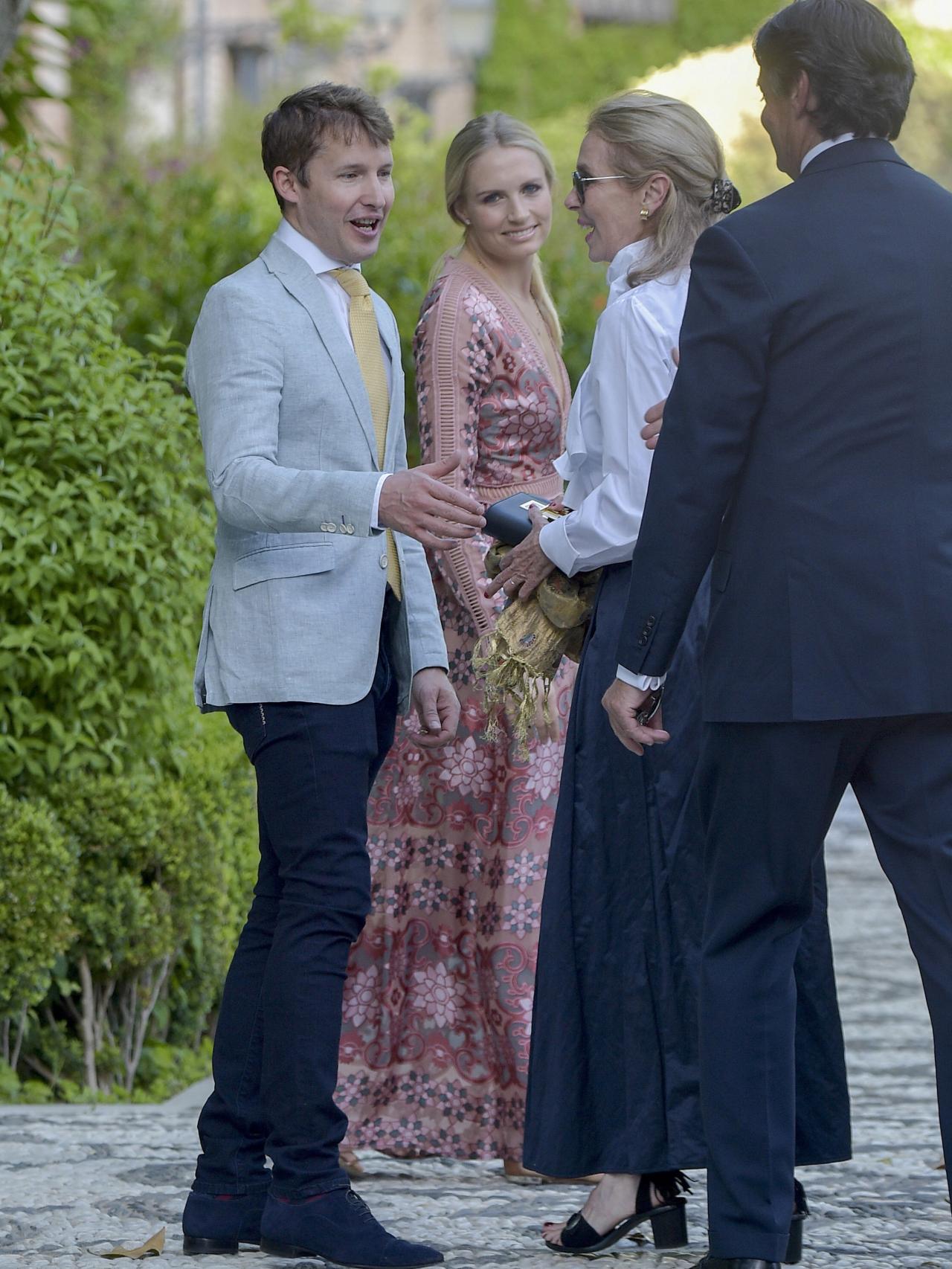 James Blunt en la boda de Granada