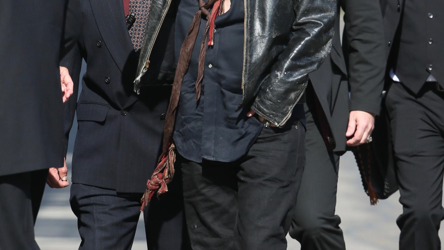 El actor Johnny Depp