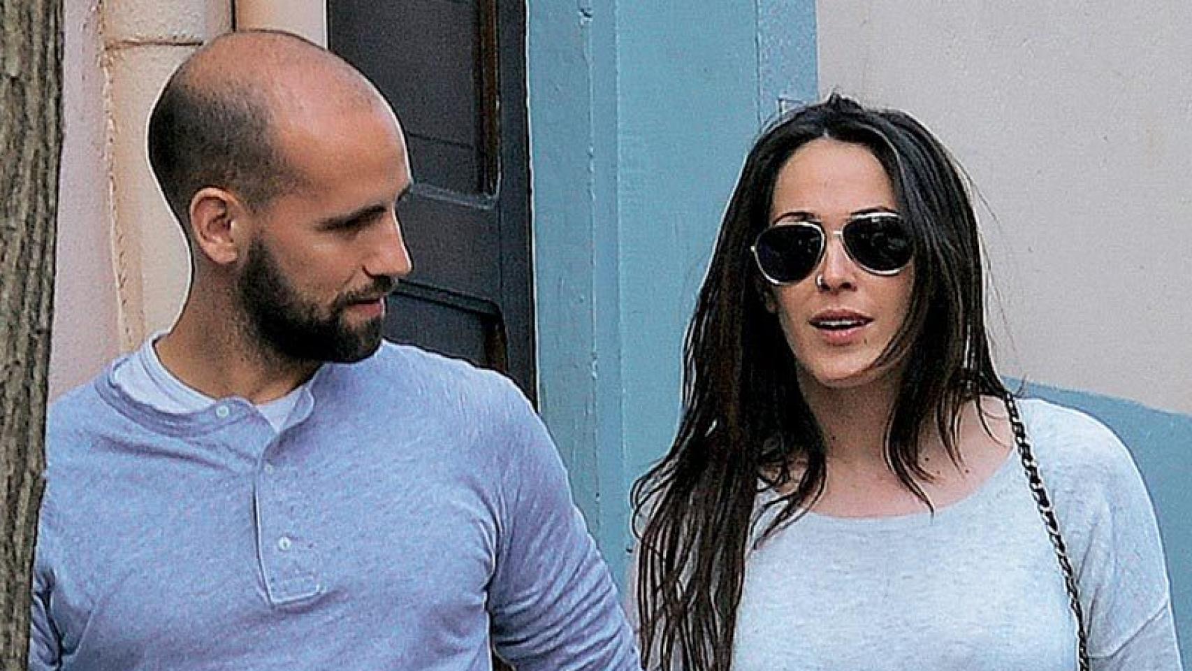 Gonzalo Miró y Malú en su primer paseo juntos