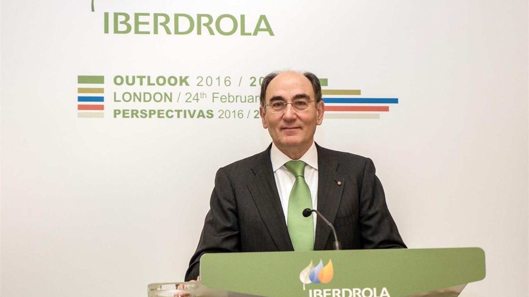 El presidente de Iberdrola, Ignacio Sánchez Galán.