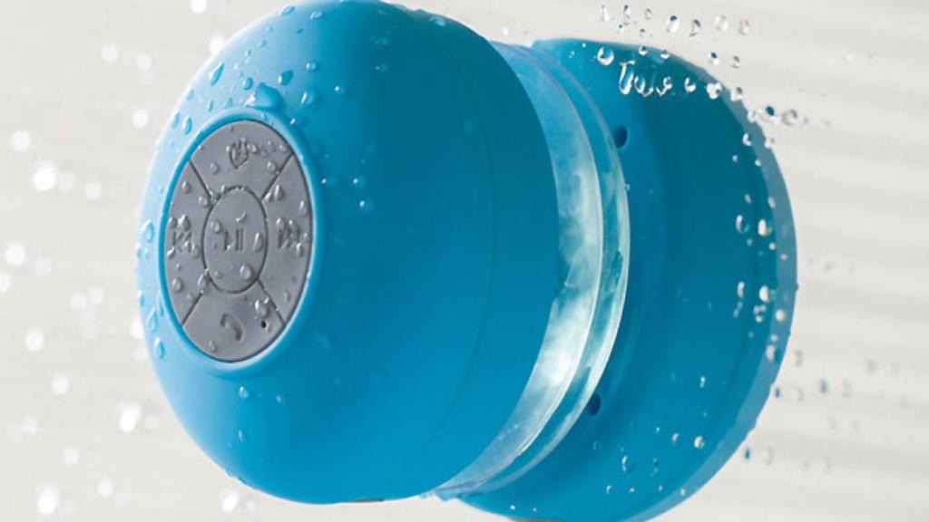 Altavoz Bluetooth para ducha, disfruta cantando bajo el agua
