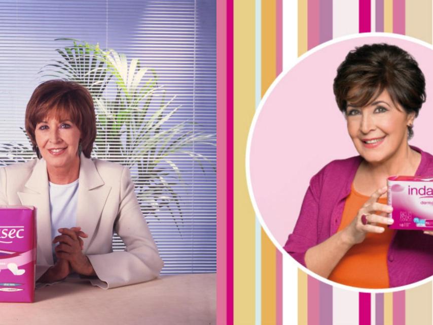 Concha Velasco, imagen de la marca Indas, una de las empresas sancionadas.