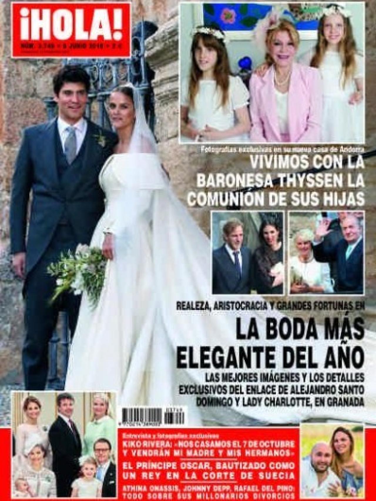 Portada de la revista ¡HOLA!
