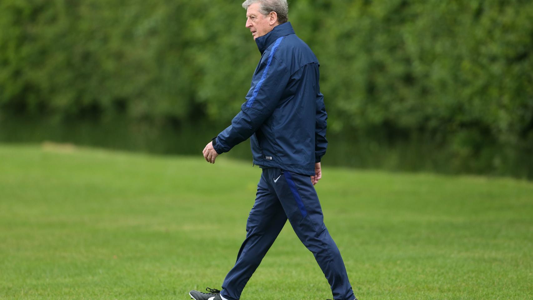 Roy Hodgson, con Inglaterra
