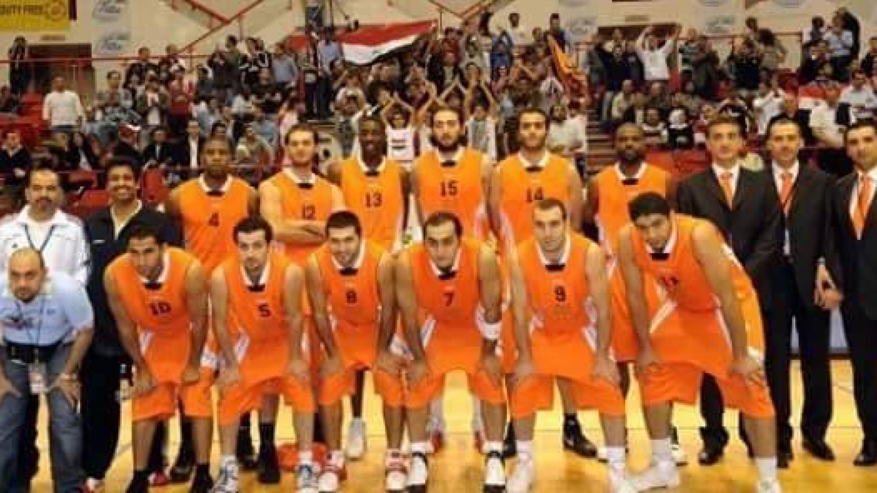 Hozaifa con Siria en aquel mágico Torneo Internacional de Dubai.