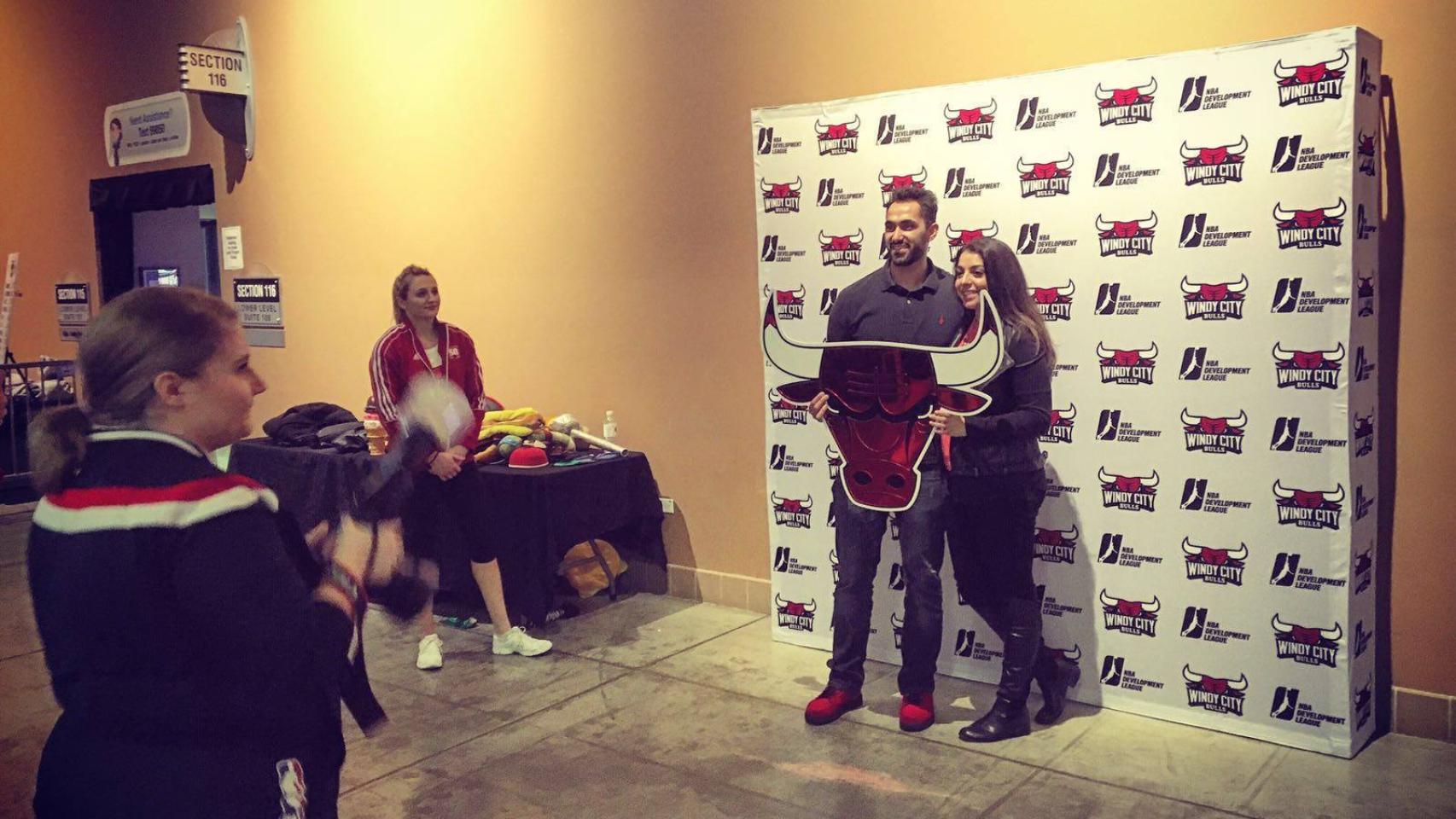 Hozaifa es fan de los Chicago Bulls.