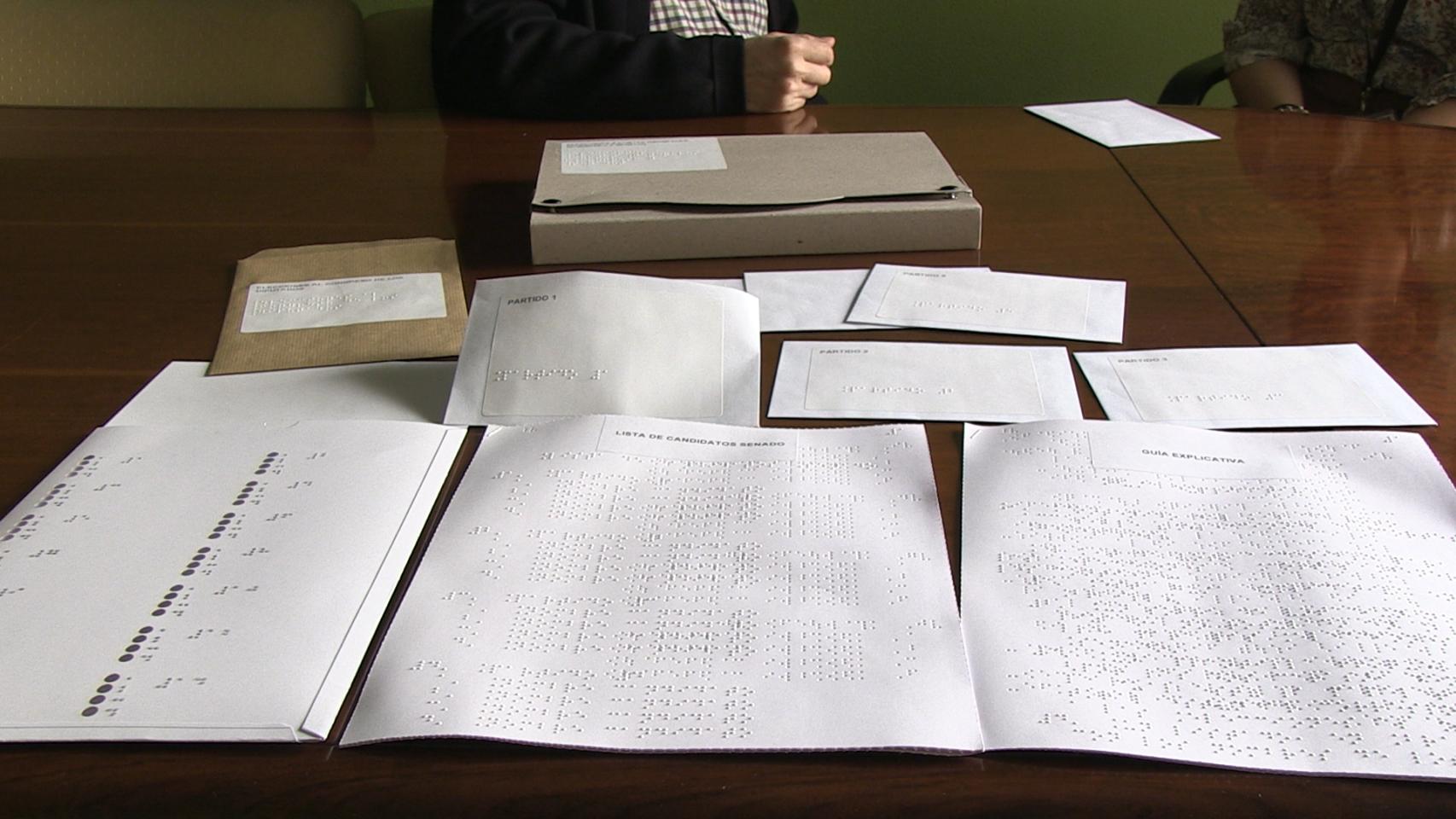 Kit de voto accesible