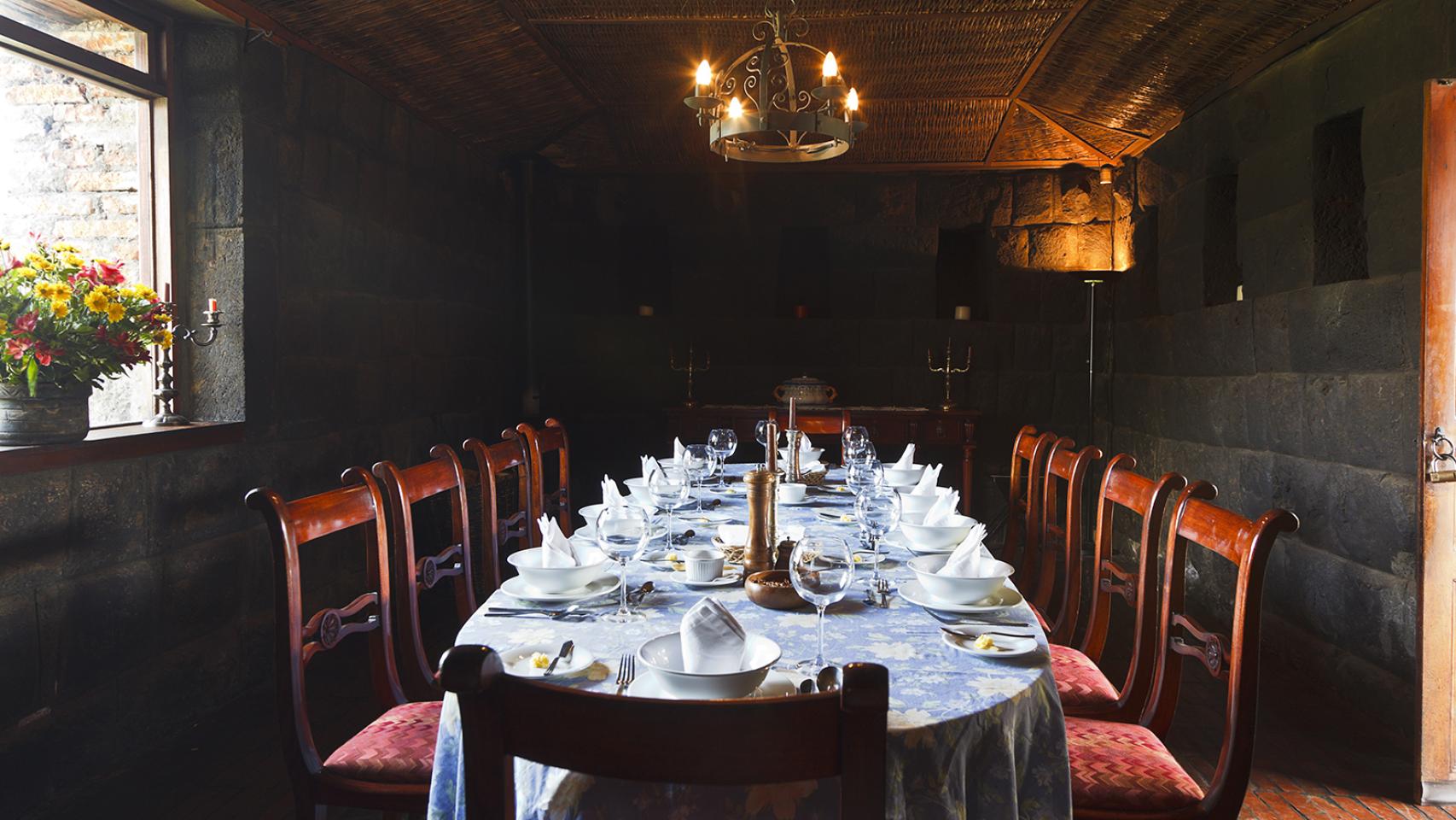 Comedor inca en San Agustín de Callo