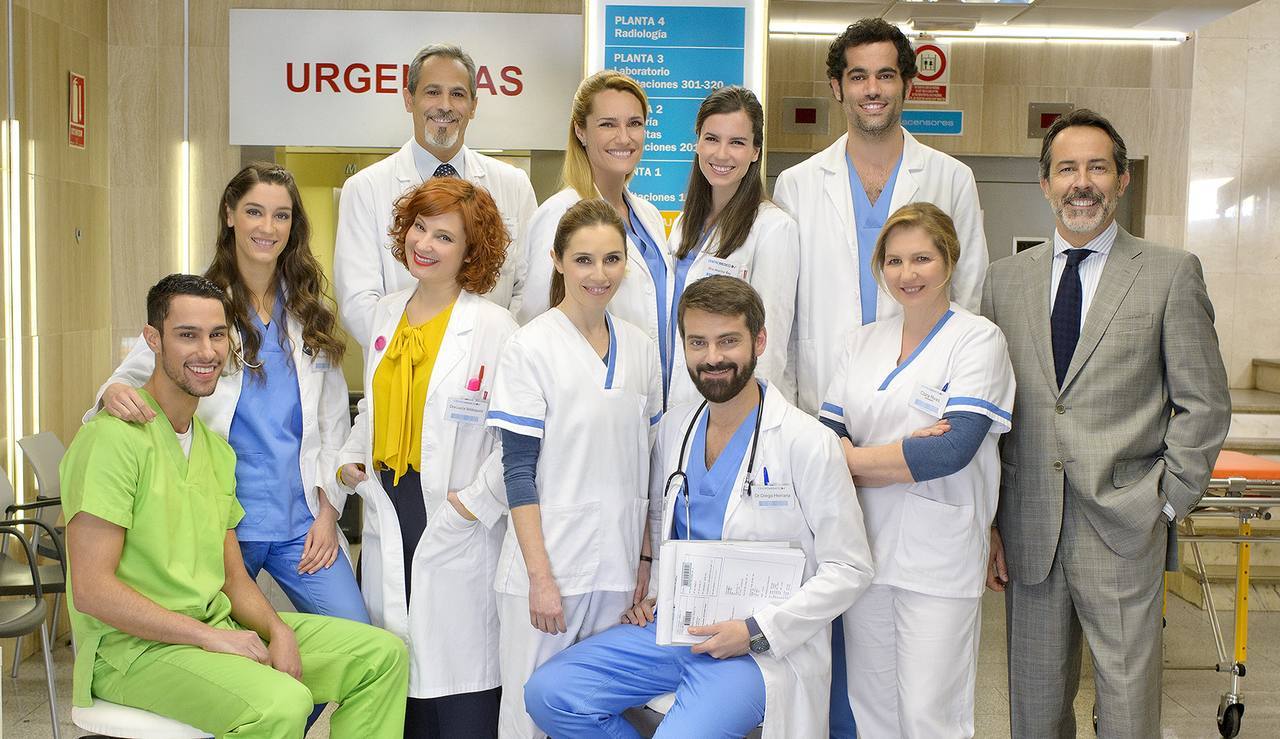 Los actores de Centro Médico.