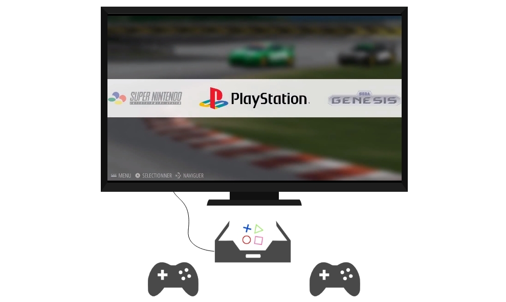 consola retro raspberry pi recalbox