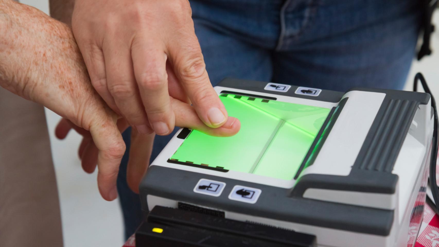 El sistema de registro de huellas dactilares permitirá agilizar los pagos