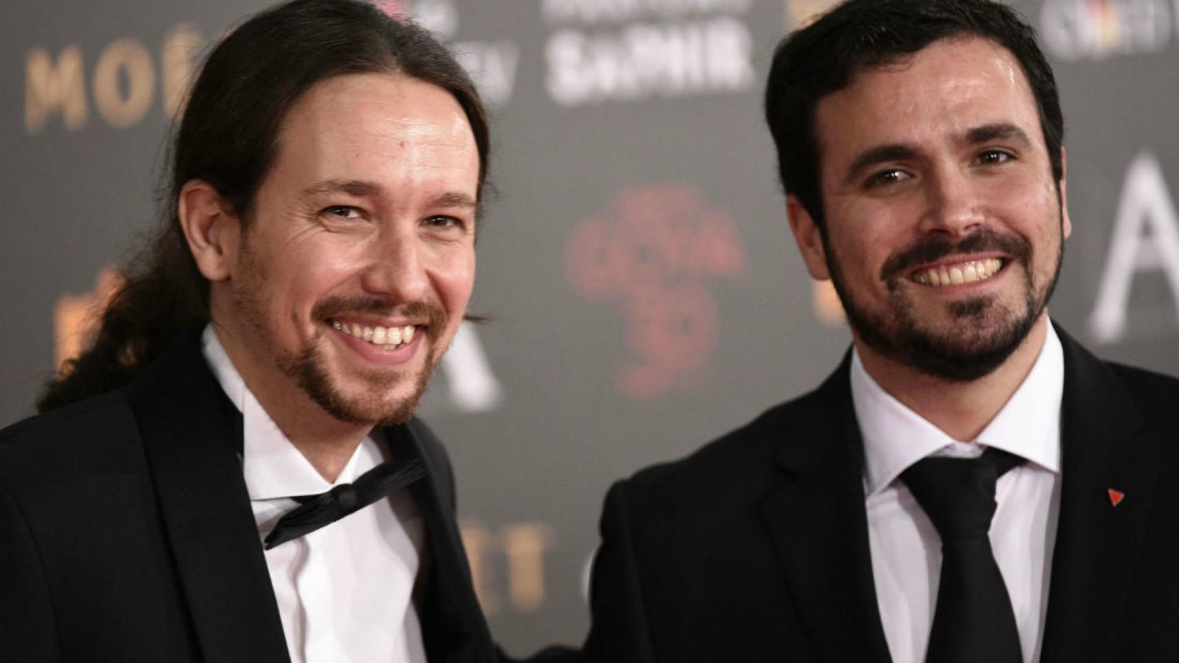 Pablo, muy desaliñado en su primera Gala de los Goya.