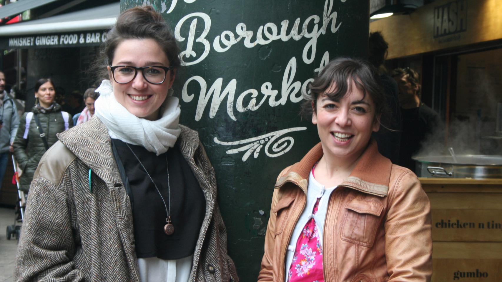 Patricia Rodriguez y Mercè Ribot, actrices.