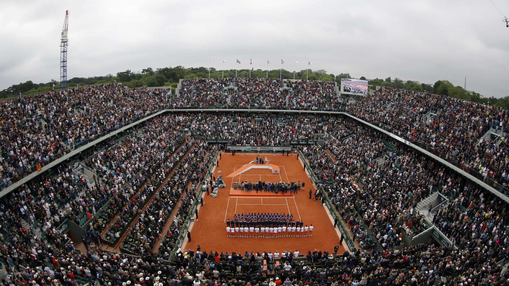 La pista desde lo alto.