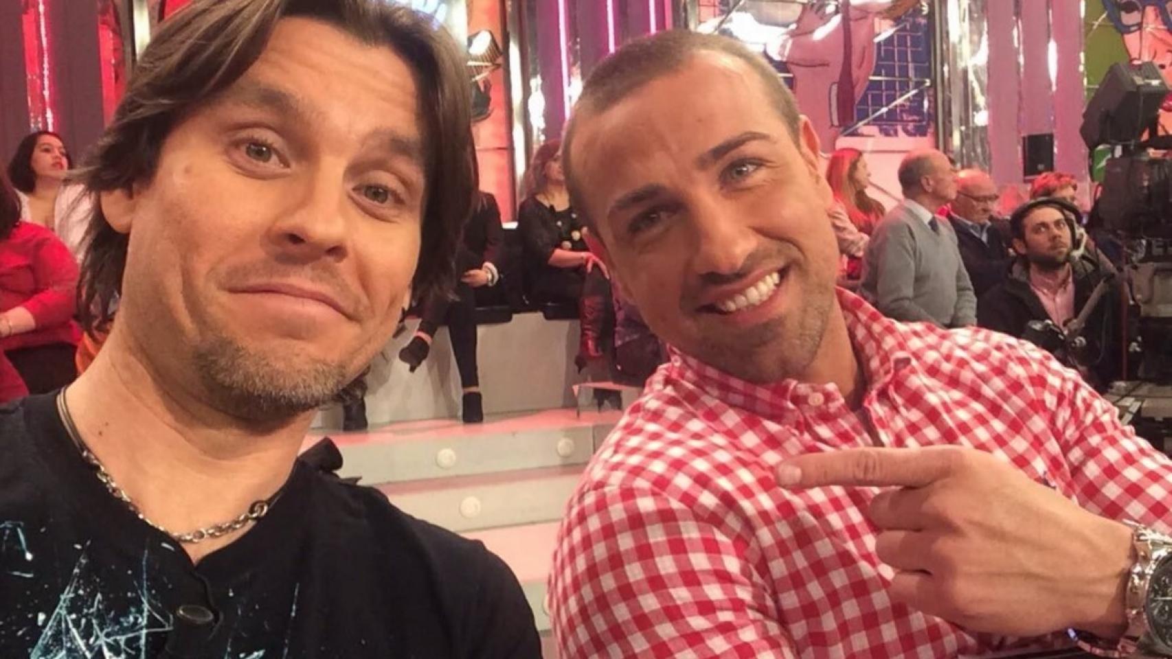 Javián (izqda) en una imagen reciente