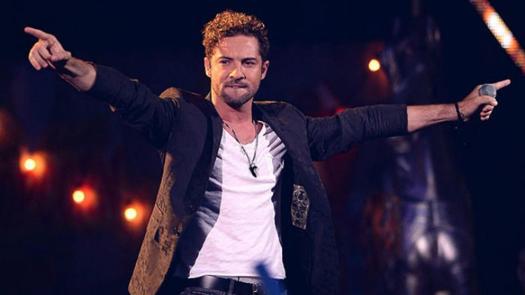 Bisbal en uno de sus últimos conciertos