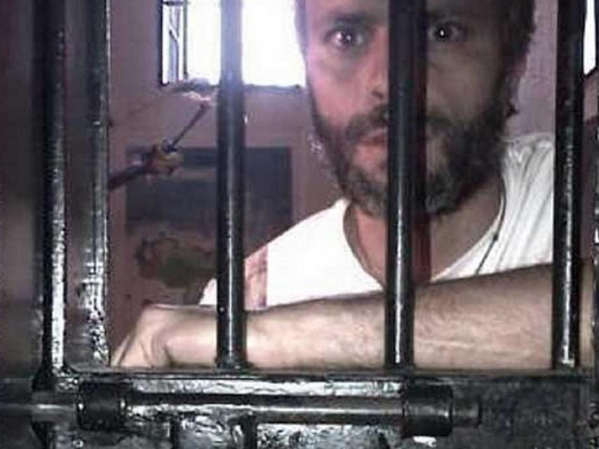 Una imagen de Leopoldo López en prisión.