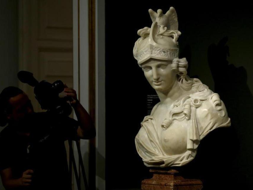 Escultura de Semíramis por Johann Bernhard Fischer von Erlach.