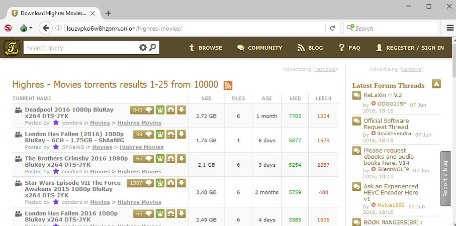 kickasstorrents tor 2