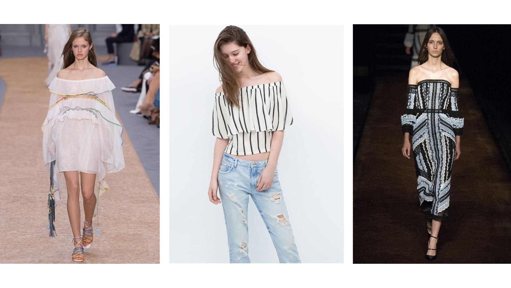 Primavera-Verano 2016 Chloé, Zara y Erdem.