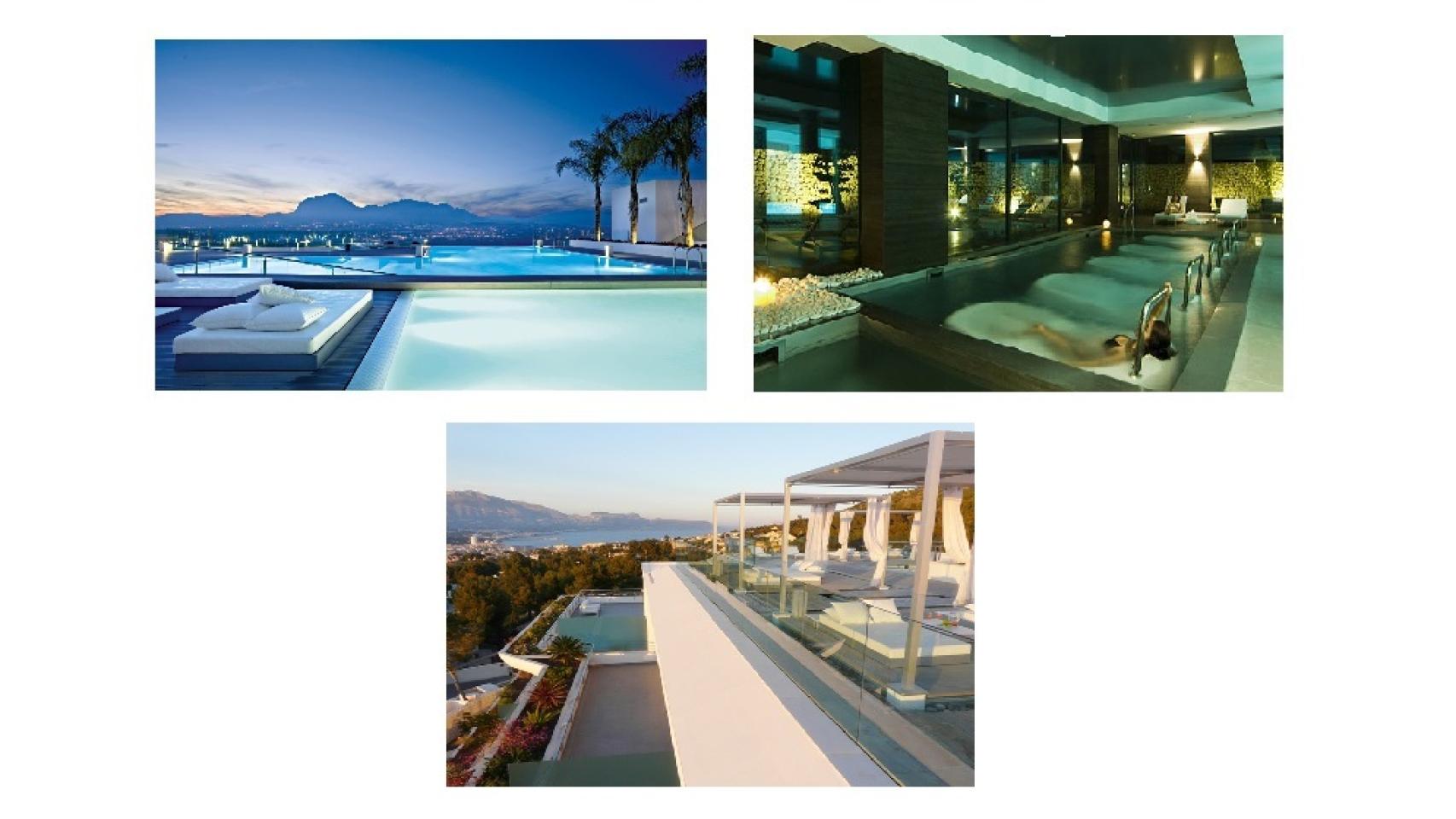 Diferentes estancias del Sha Wellness Clinic.