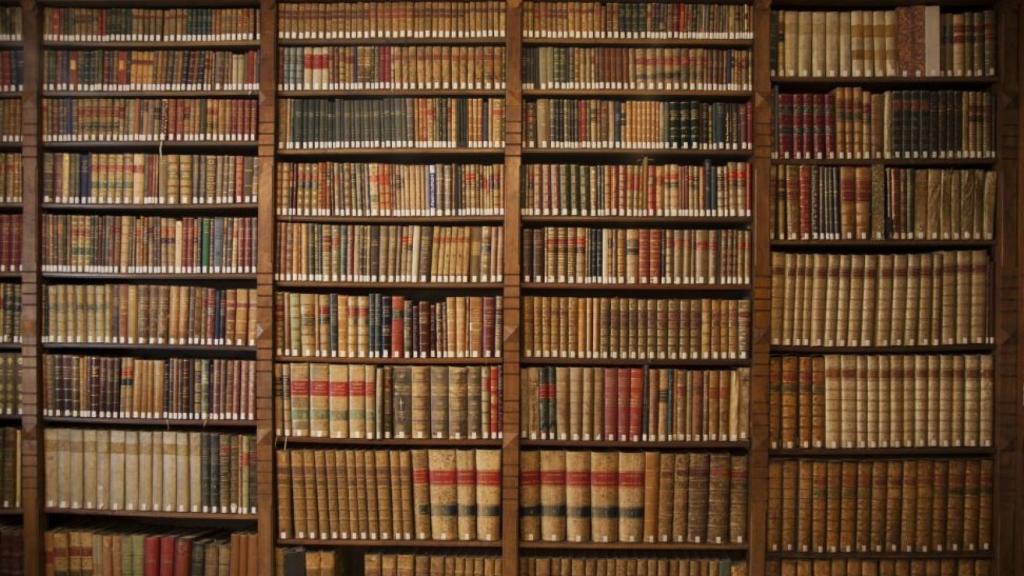 Imagen de una biblioteca.