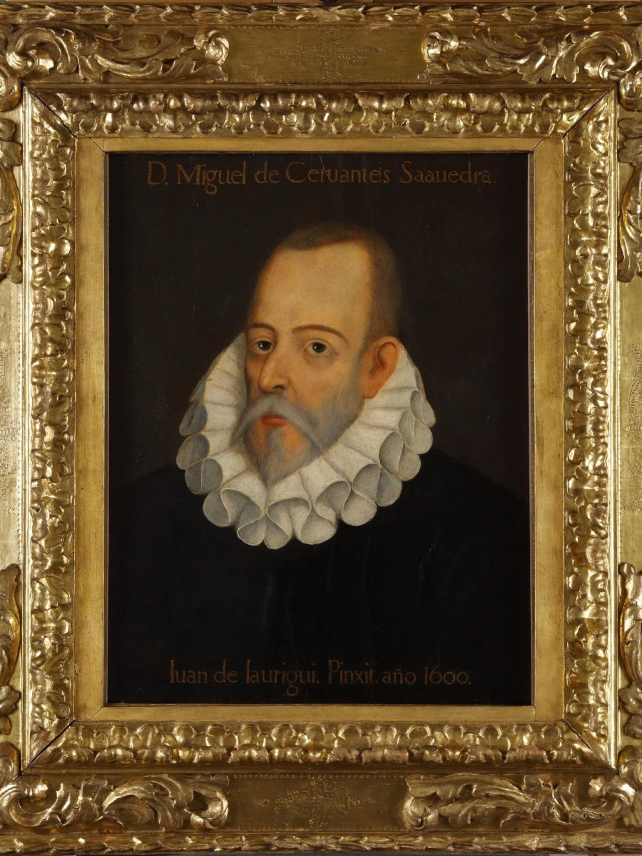 Retrato de Cervantes.