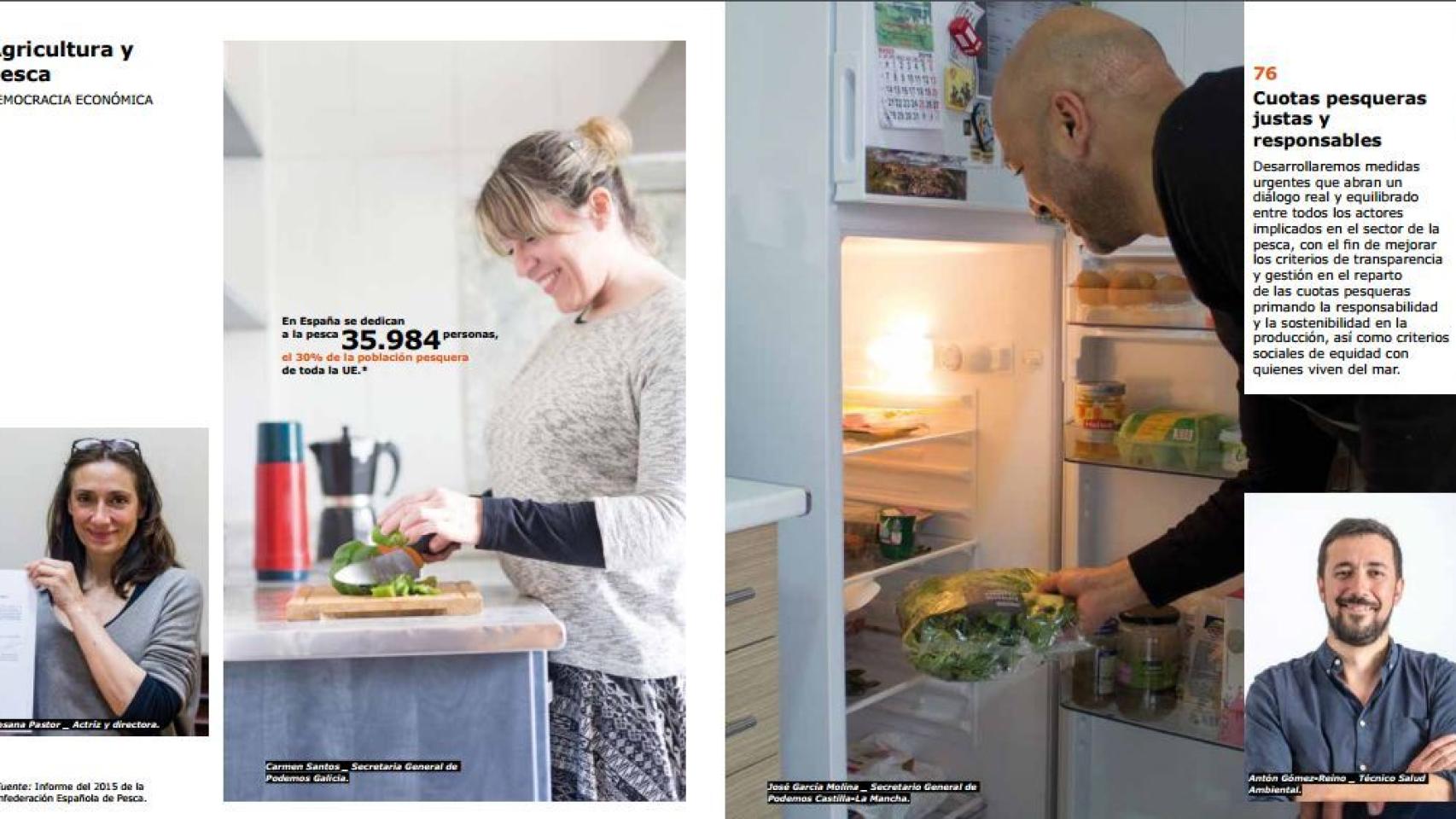 Carmen Santos y José García Molina.