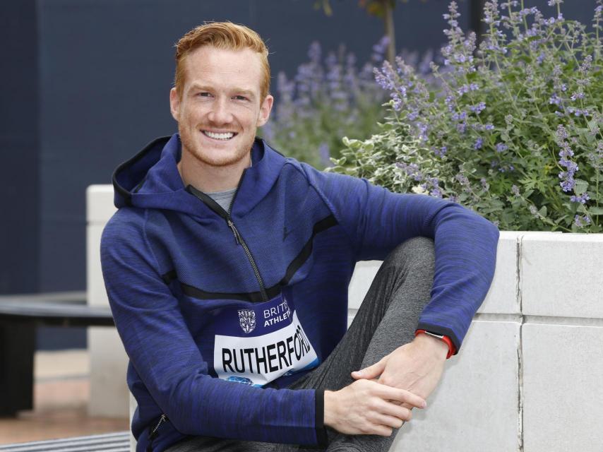 Greg Rutherford, campeón olímpico de longitud.