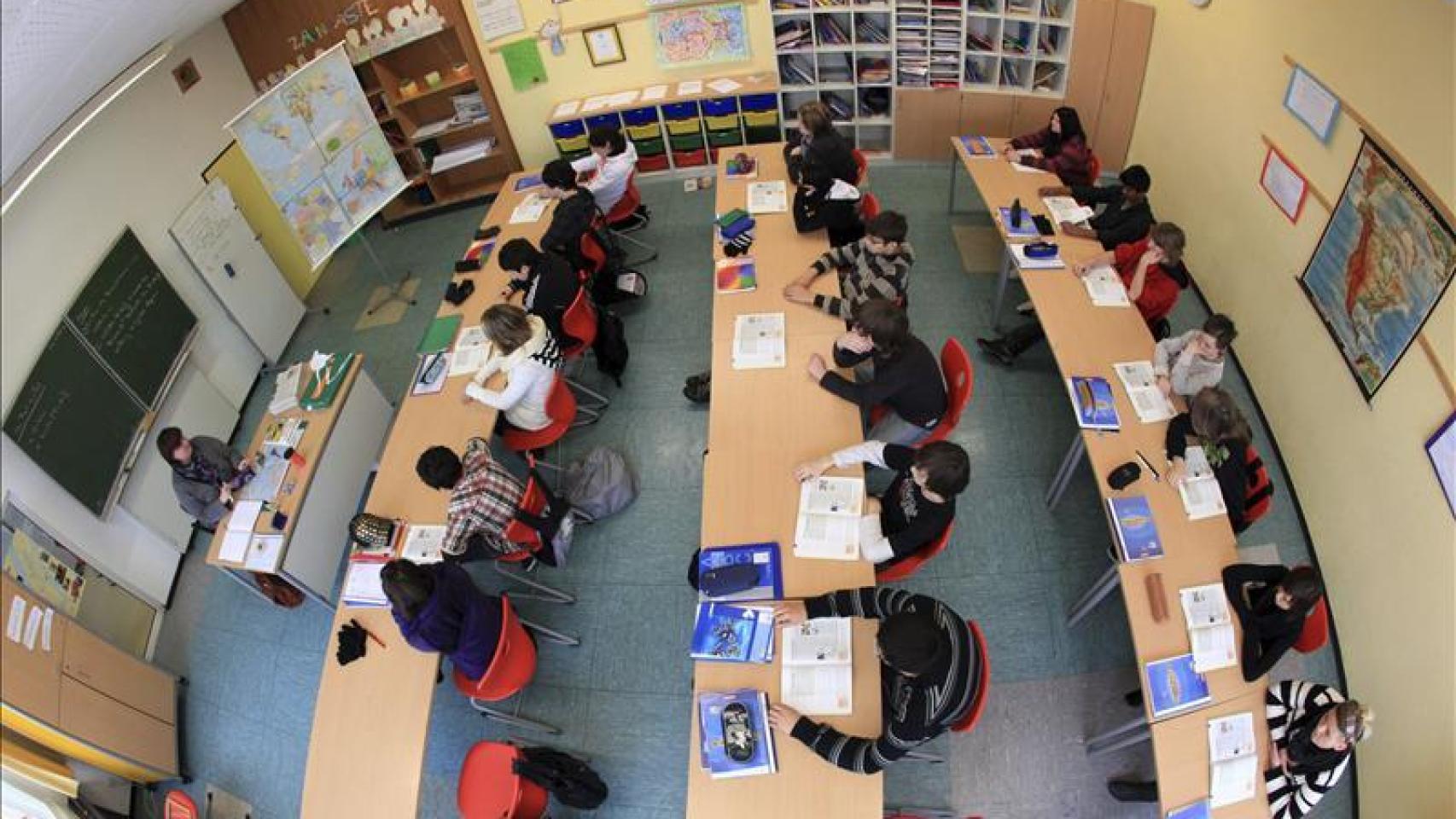 Aula de un centro concertado