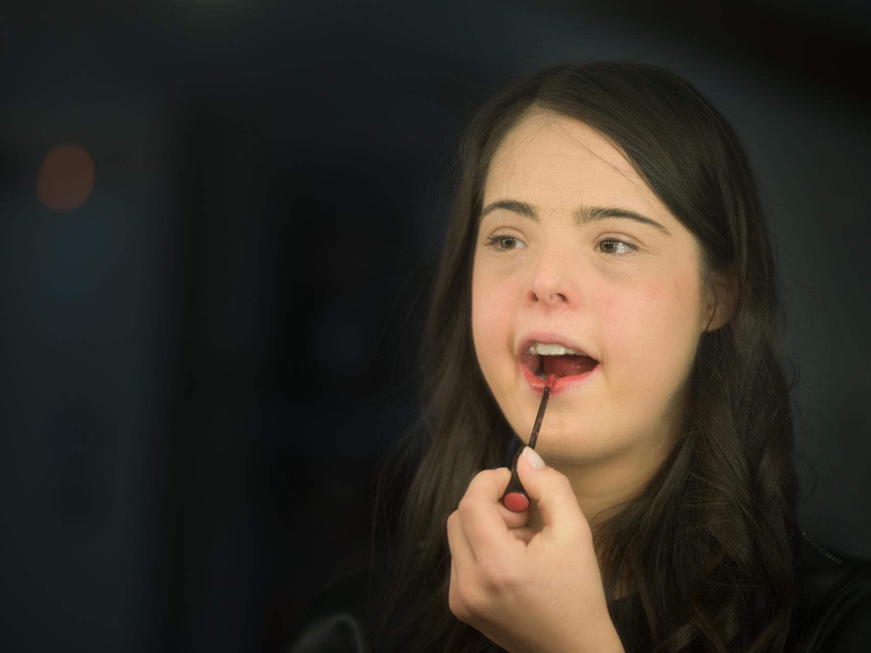 Marián quiere ser modelo.