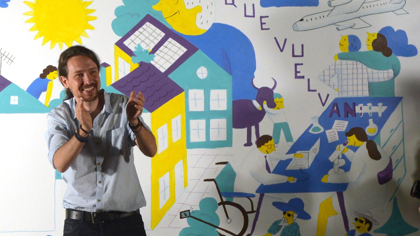 El secretario general de Podemos, Pablo Iglesias.