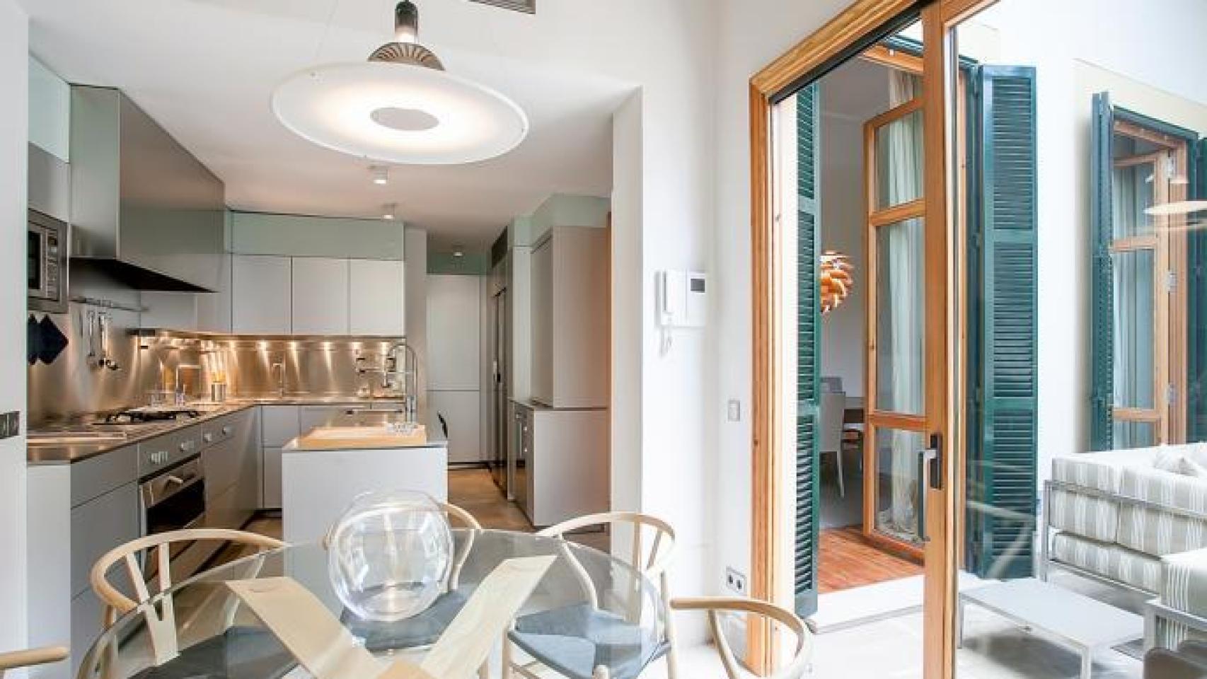 Cocina del palacete.