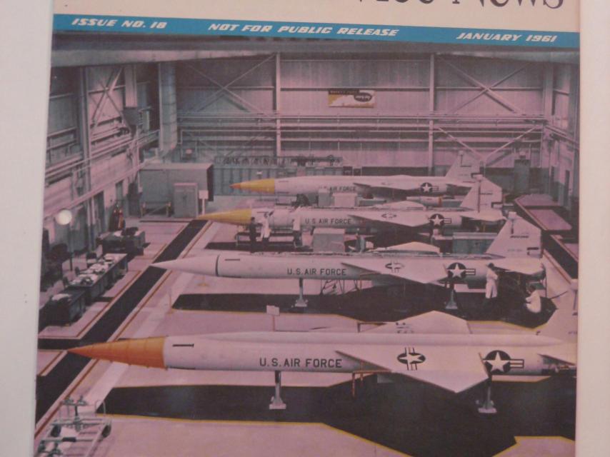 Ejemplar de Bomarc Service News de enero de 1961.